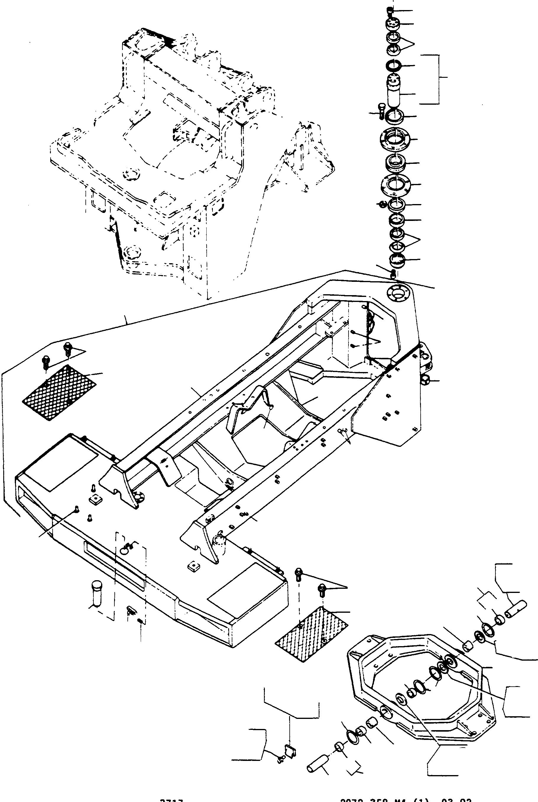 Фланец 2943572M1 KOMATSU