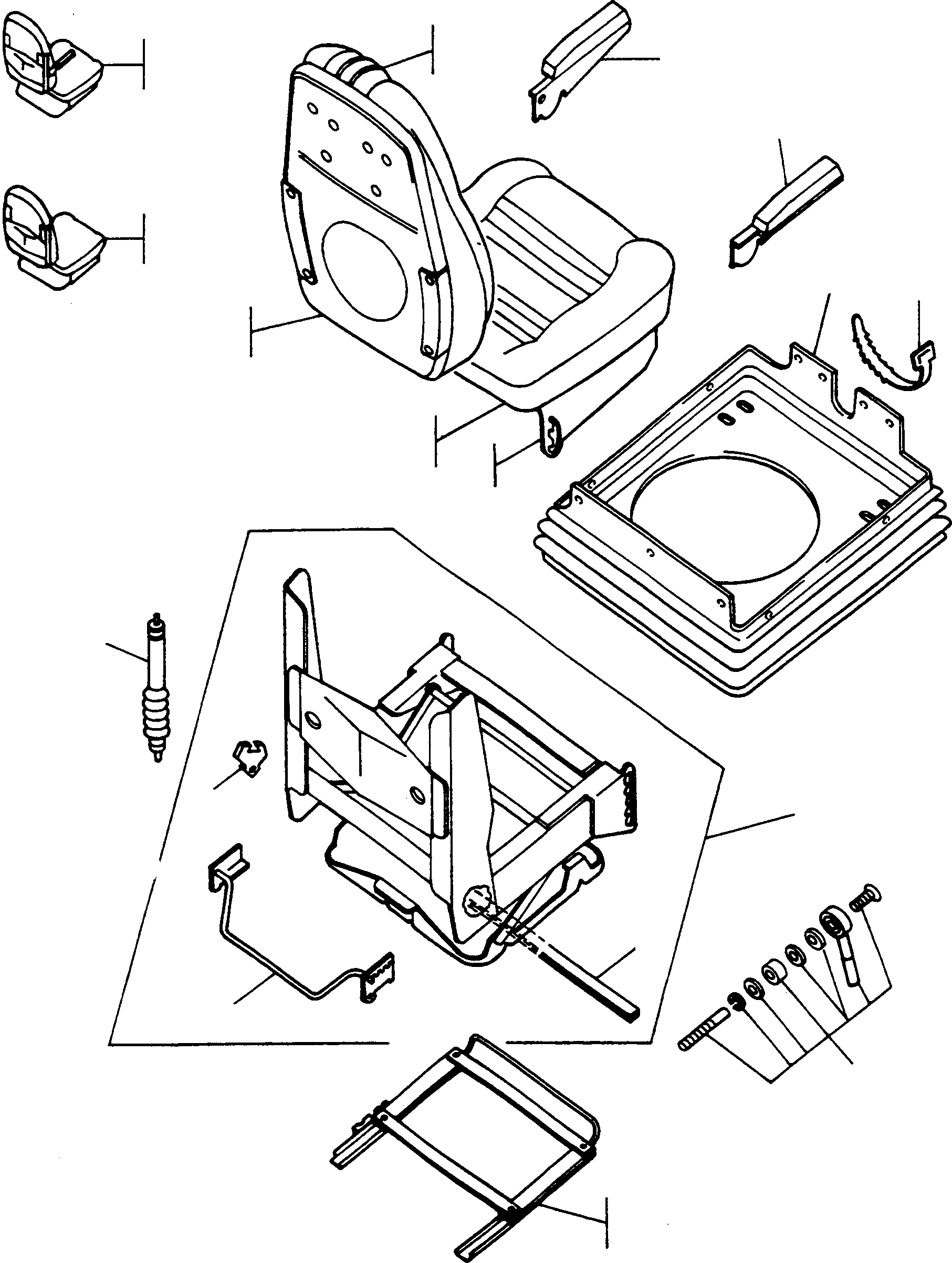 BOTTOM PART 3241210M91 KOMATSU