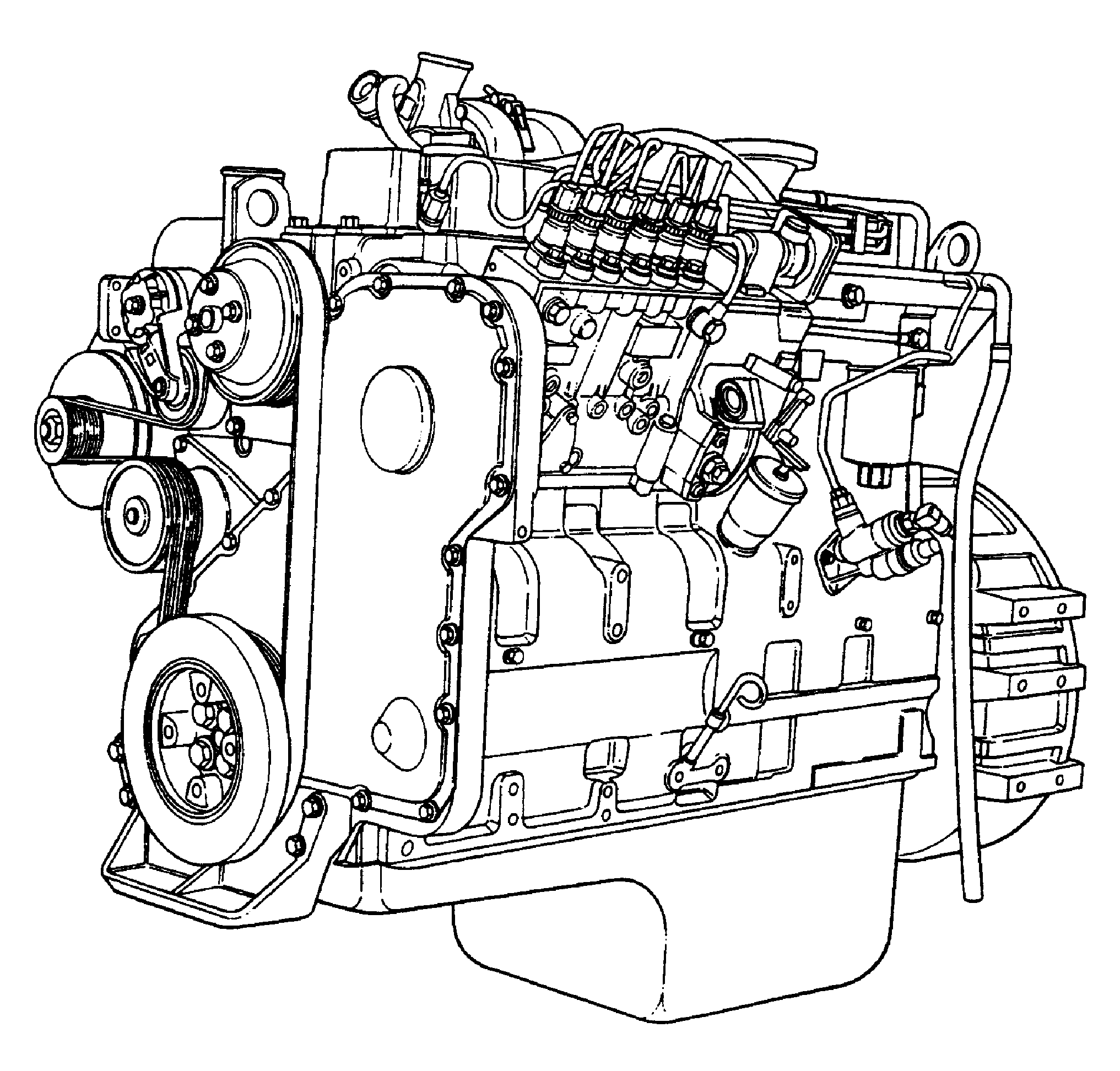 ENGINE ASSEMBLY, PRODUCTION 6745-D0-AC10 KOMATSU