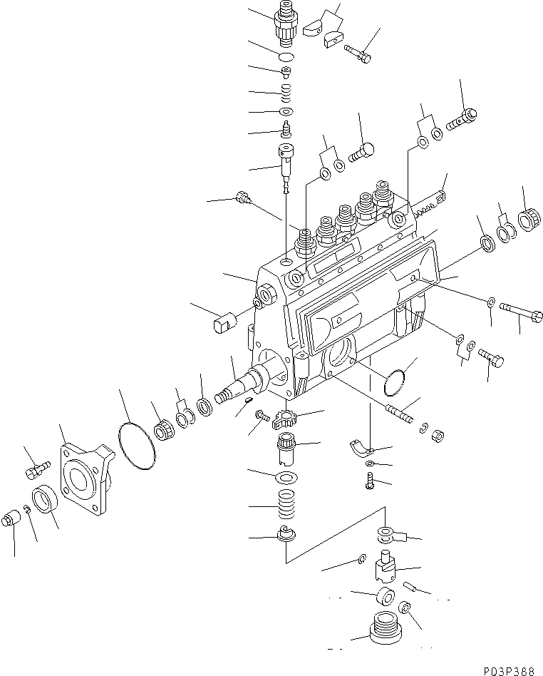 RACK,CONTROL ND090212-0010 KOMATSU