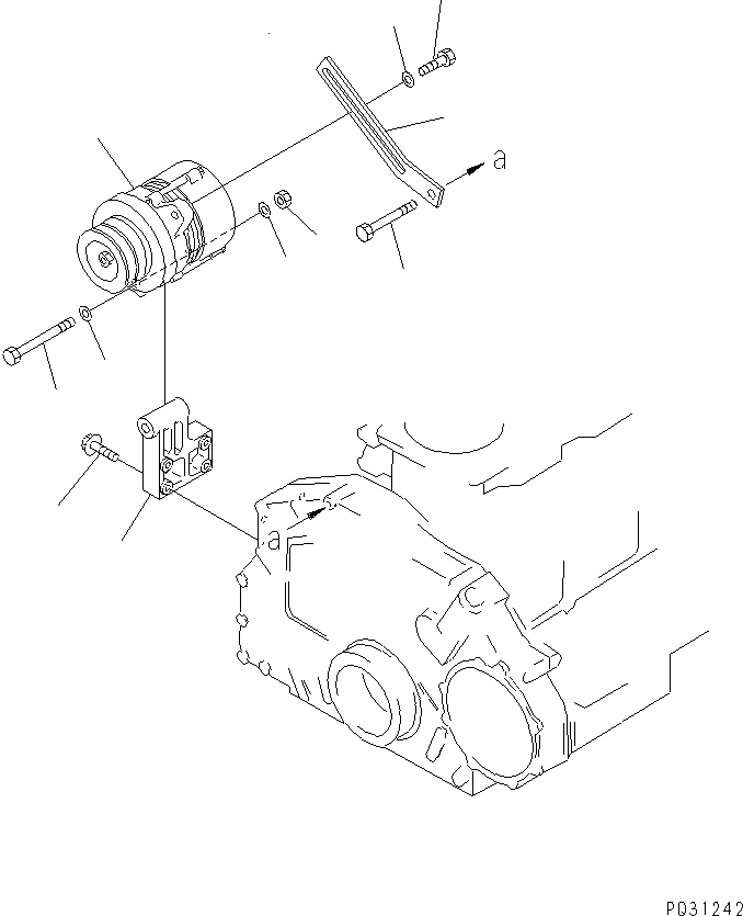 PLATE,ADJUST 6150-81-6750 KOMATSU