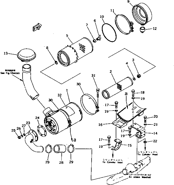 Болт 01010-31205 KOMATSU
