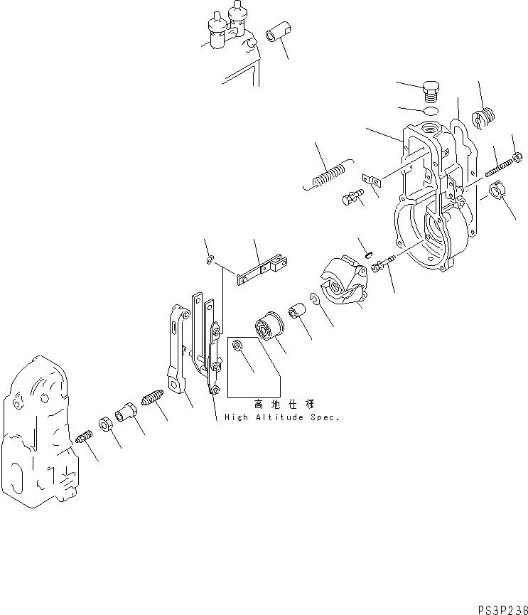 CAPSULE,SPRING DK154175-4620 KOMATSU