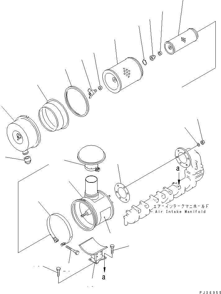 Элемент в сборе 600-181-2680 KOMATSU