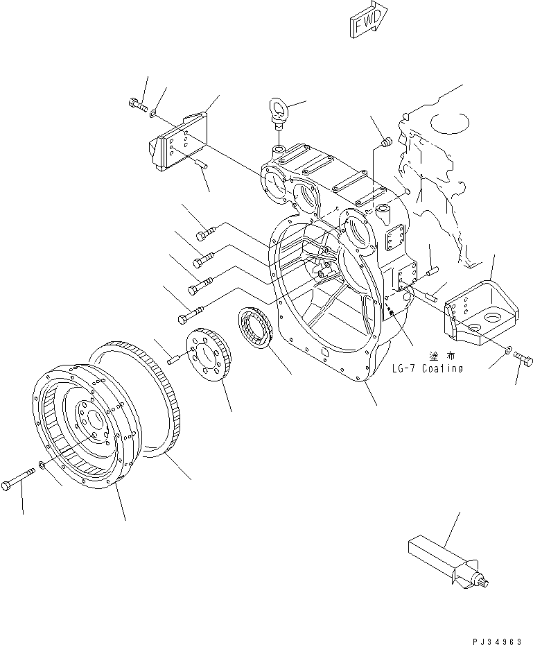 Болт 01050-31690 KOMATSU