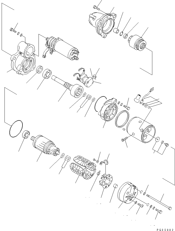 Шарикоподшипник KD1-0476-62047 KOMATSU
