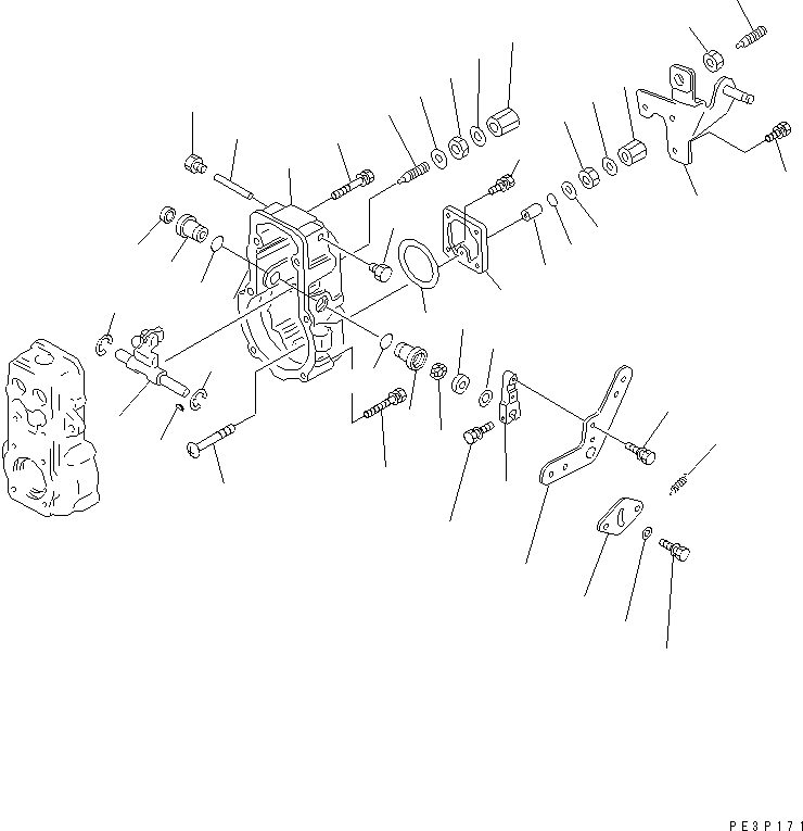 Регулятор в сборе (ND090800-8460) KOMATSU