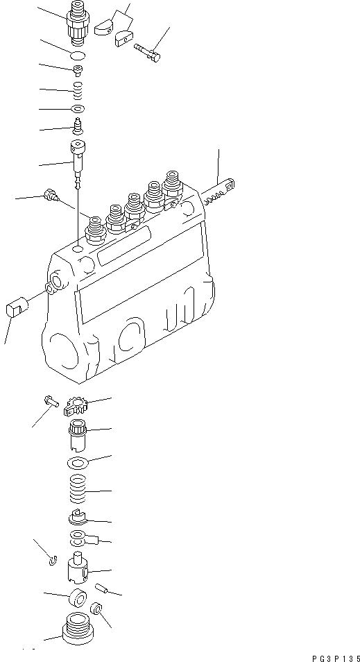 Корпус в сборе (ND090100-7580) KOMATSU