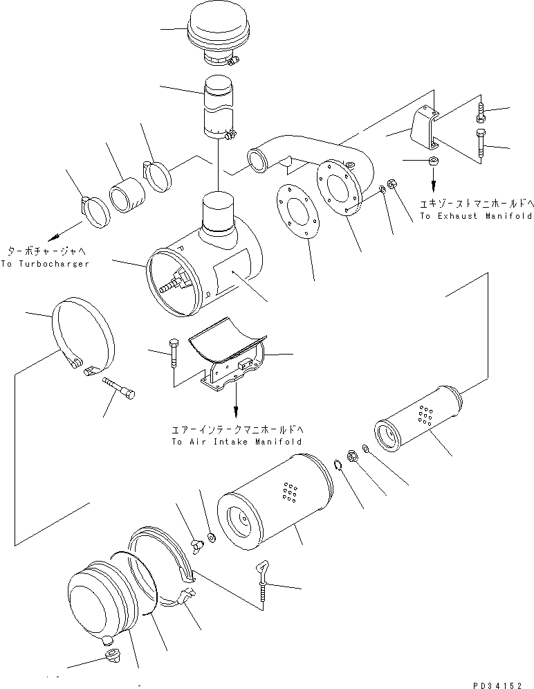 PIPE,EXTENSION 6150-81-7930 KOMATSU