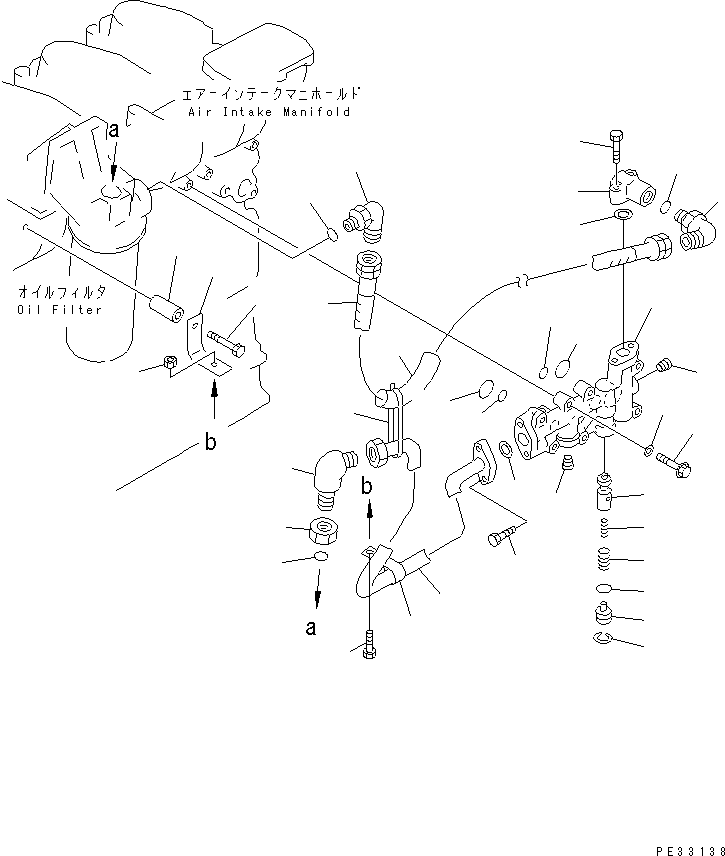ADAPTER ASS'Y,OIL \3\6150-51-5602 KOMATSU