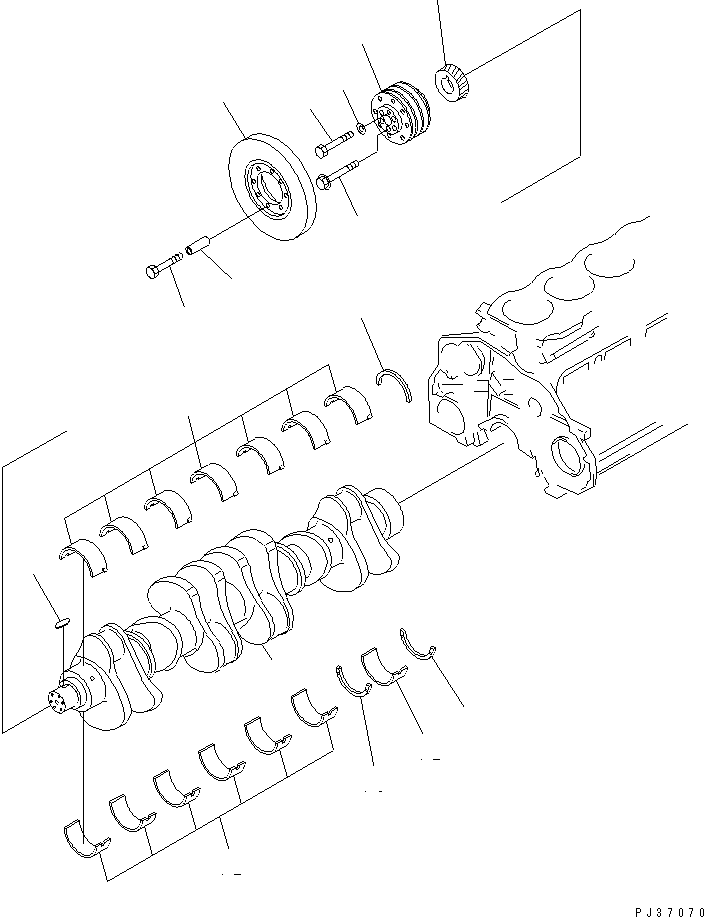 Болт 01010-51490 KOMATSU