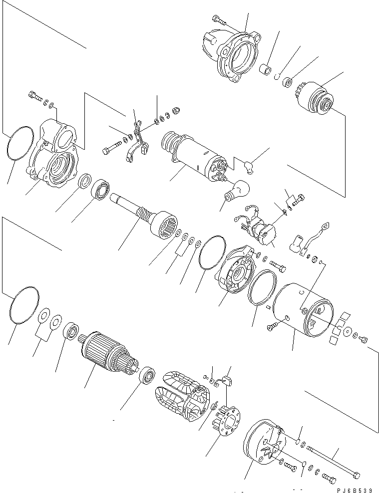 Болт KD0-0270-06552 KOMATSU