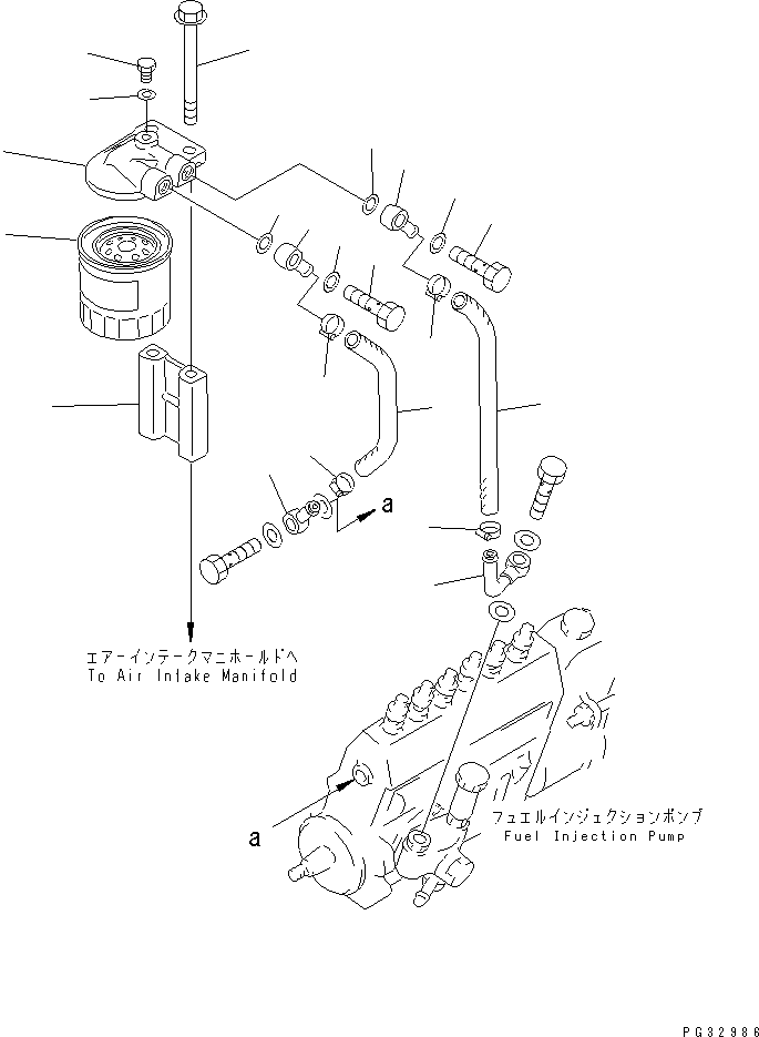 Соединительный болт \0\07206-31014 KOMATSU