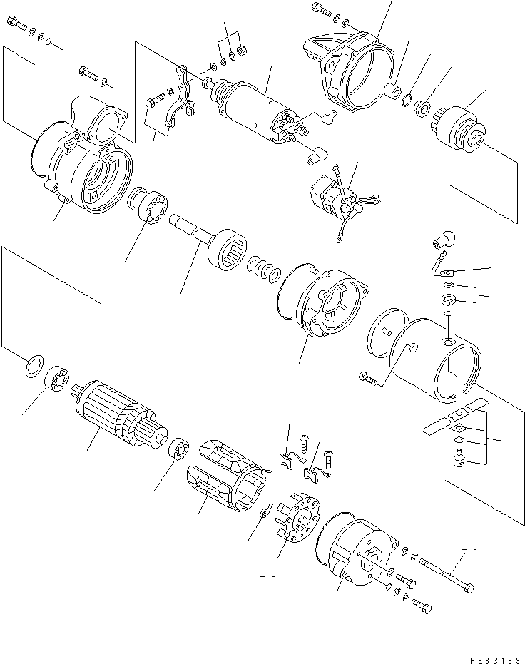 Передний кронштейн в сборе KD1-23310-0520 KOMATSU