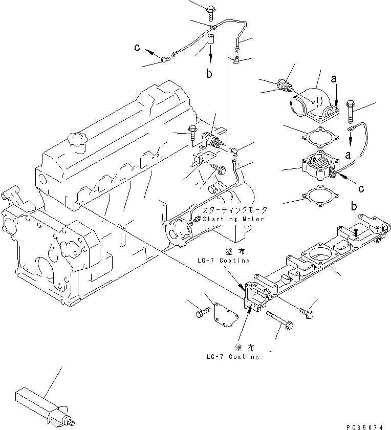 INDICATOR,DUST (ENGLISH-GERMAN) 08670-20635 KOMATSU