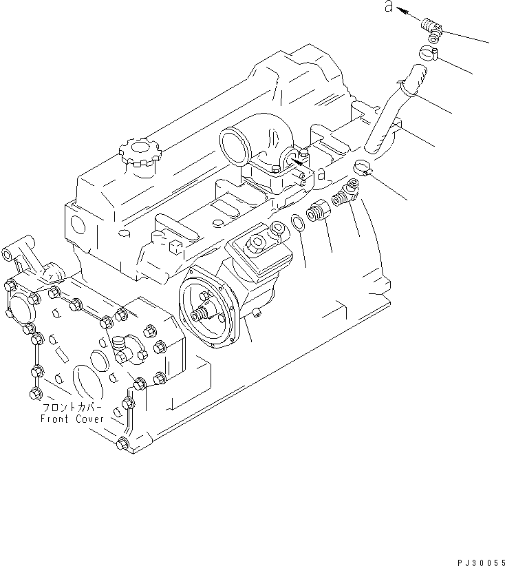 Прокладка \0\07005-02416 KOMATSU