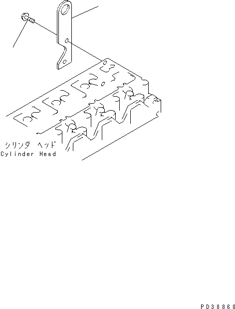 HANGER,REAR 6207-11-1940 KOMATSU