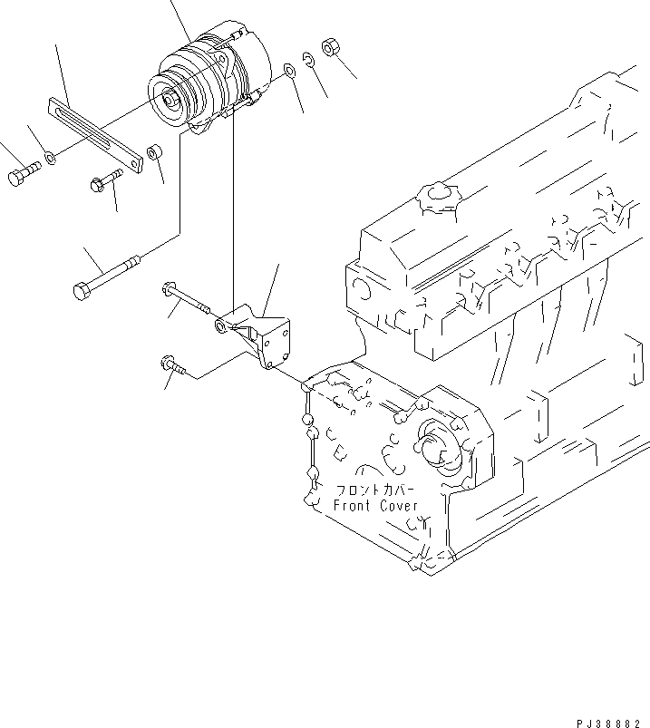 PLATE,ADJUST 6221-81-6650 KOMATSU