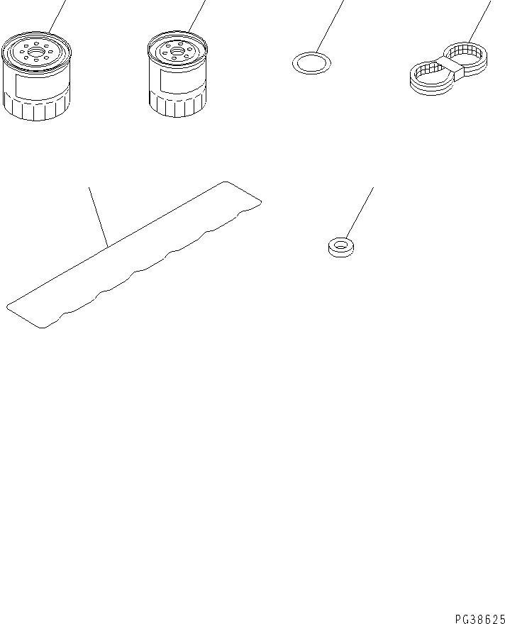 CARTRIDGE,FUEL FILTER 600-311-6221 KOMATSU