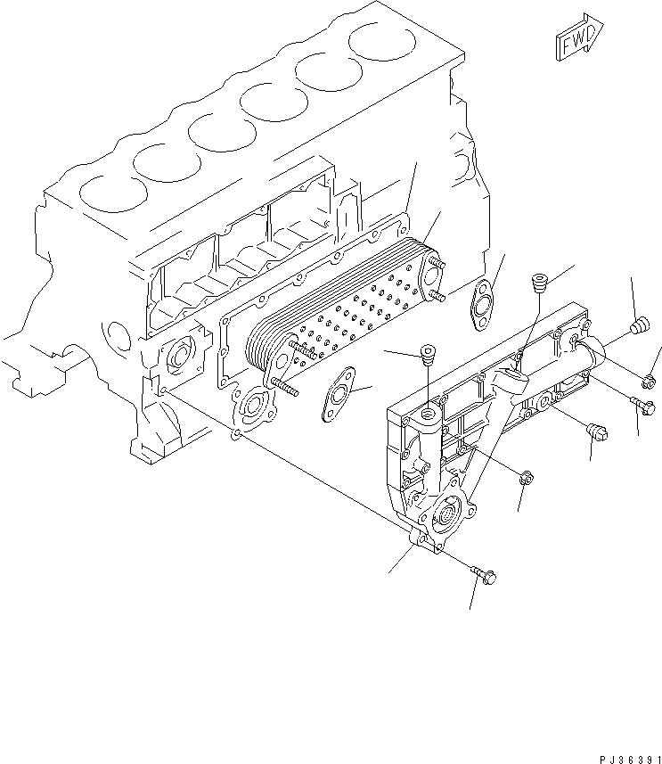 Пробка 07042-50312 KOMATSU