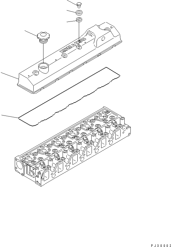 COVER,HEAD 6206-11-8110 KOMATSU