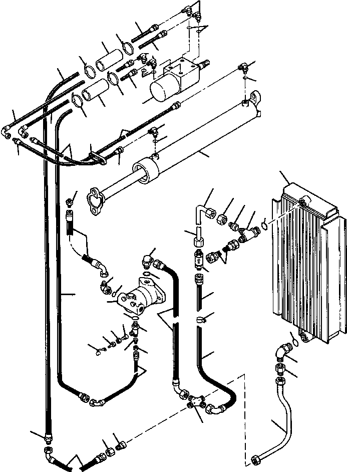REDUCER, TUBE 49 751 KOMATSU