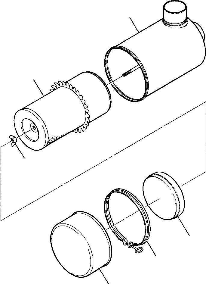 CUP ASSEMBLY 84 828 KOMATSU