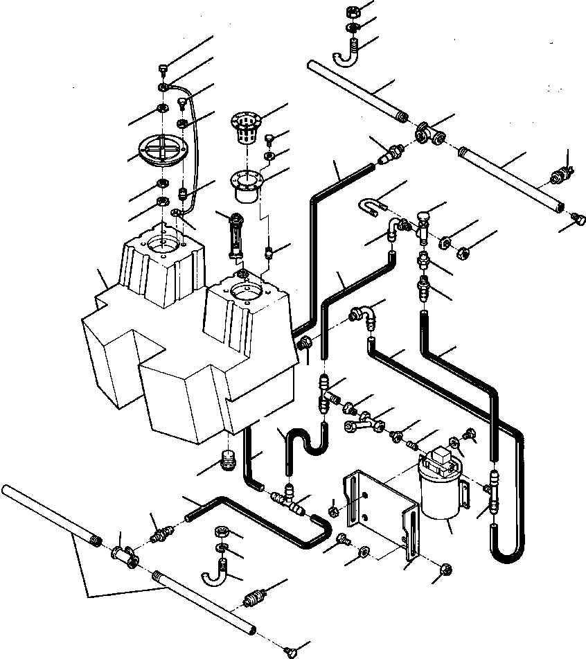 TEE, PIPE - REDUCING 98 951 KOMATSU