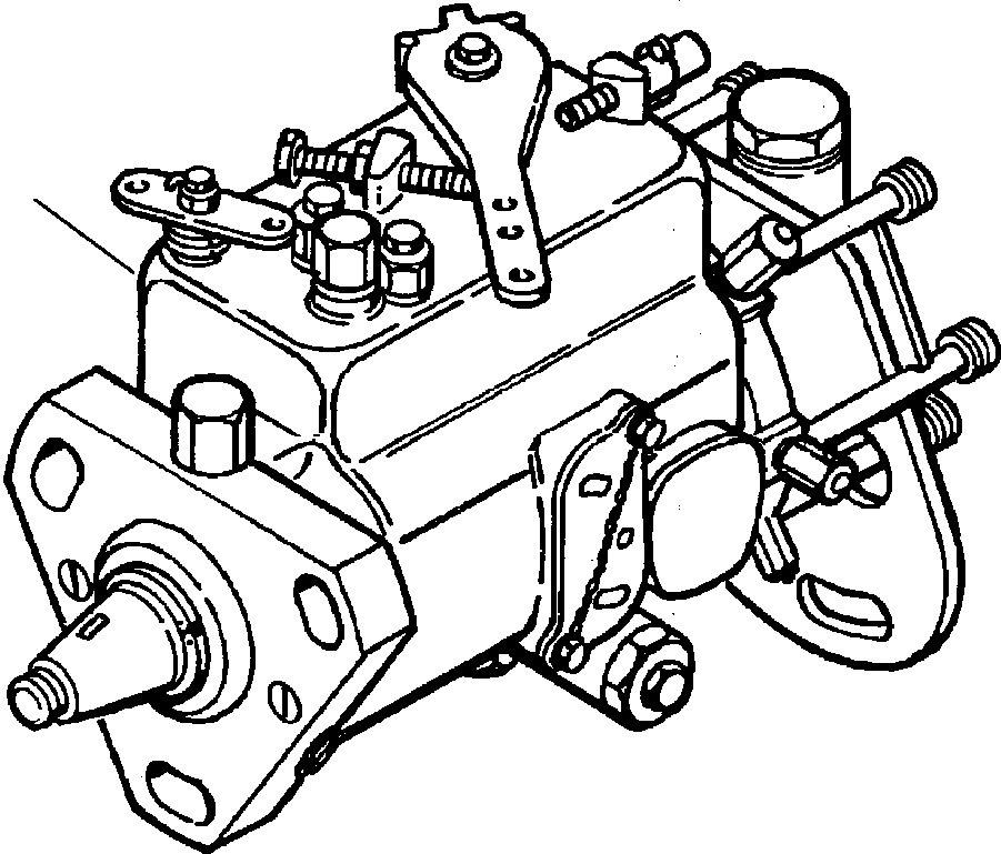 PUMP, FUEL INJECTION 1296 683 H91 KOMATSU