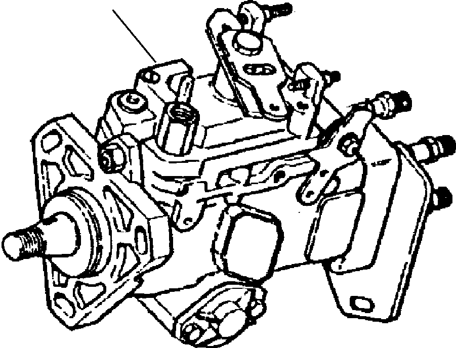 PUMP, FUEL INJECTION 1241 666 H91 KOMATSU