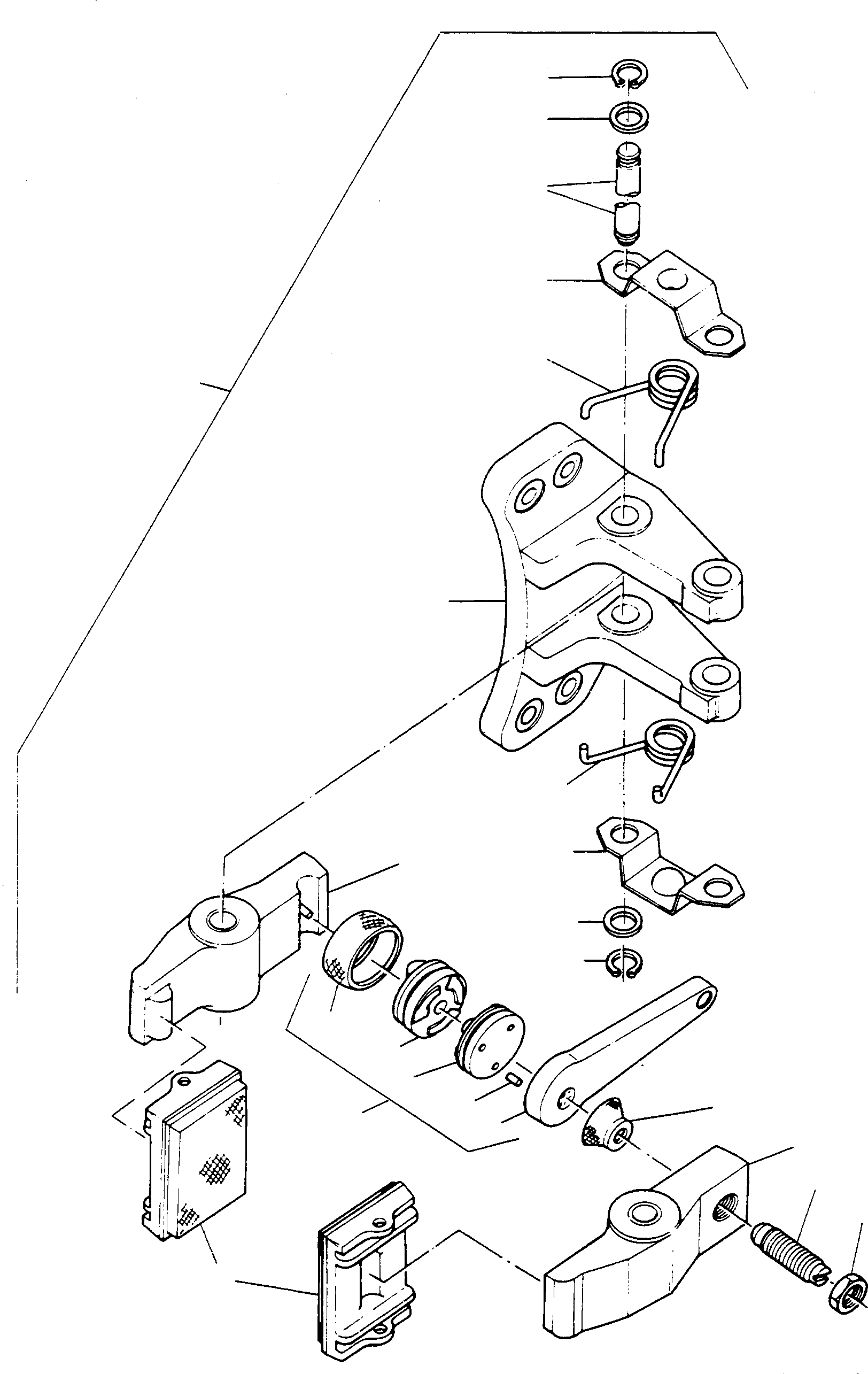 HAND BRAKE 4202475M91 KOMATSU