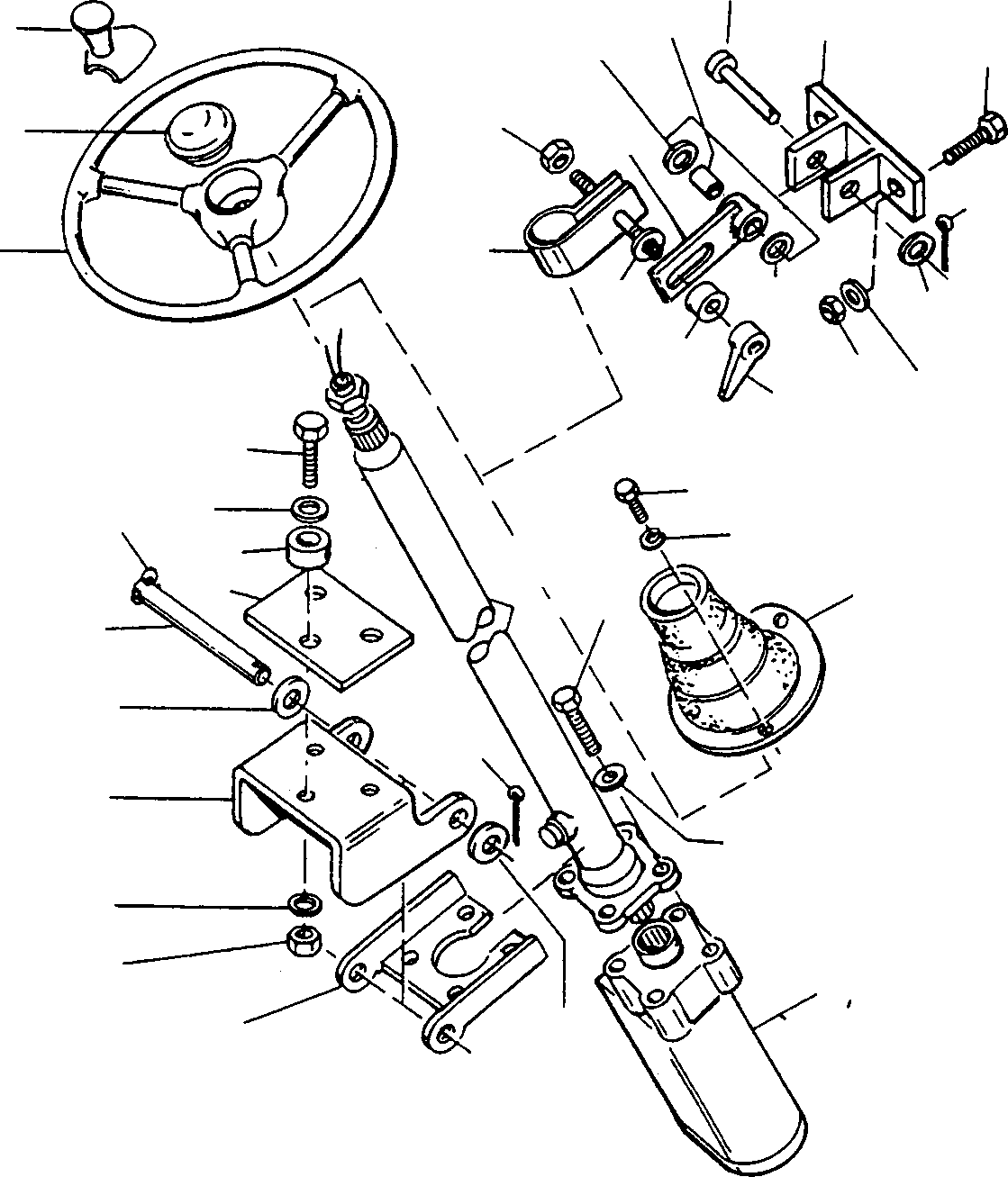 STEERING UNIT 4200292M91 KOMATSU
