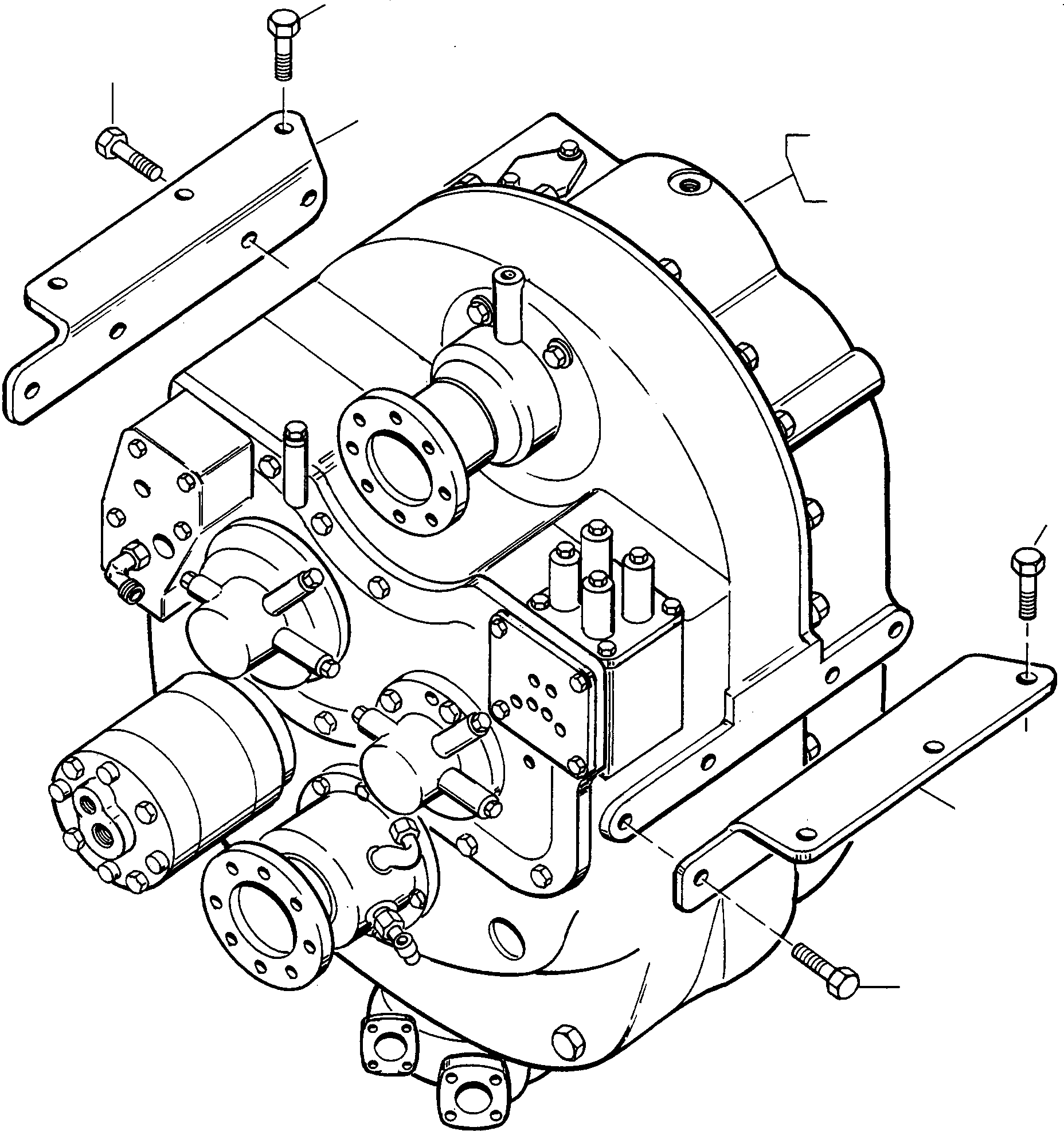 Уголок 4200201M1 KOMATSU