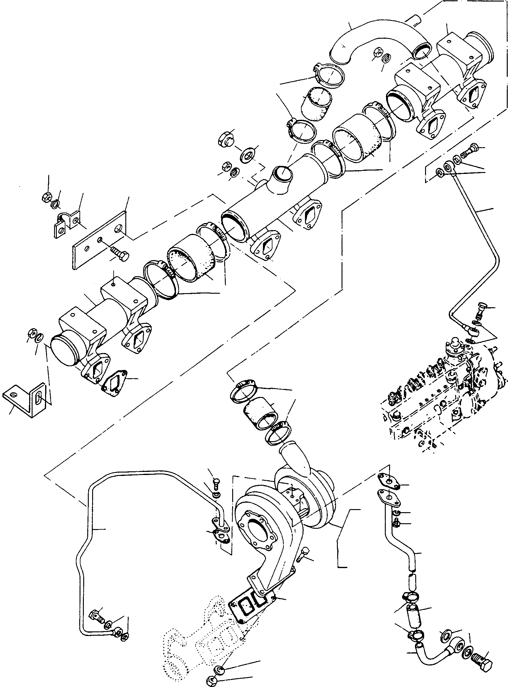 TURBOCHARGER 4404086M91 KOMATSU