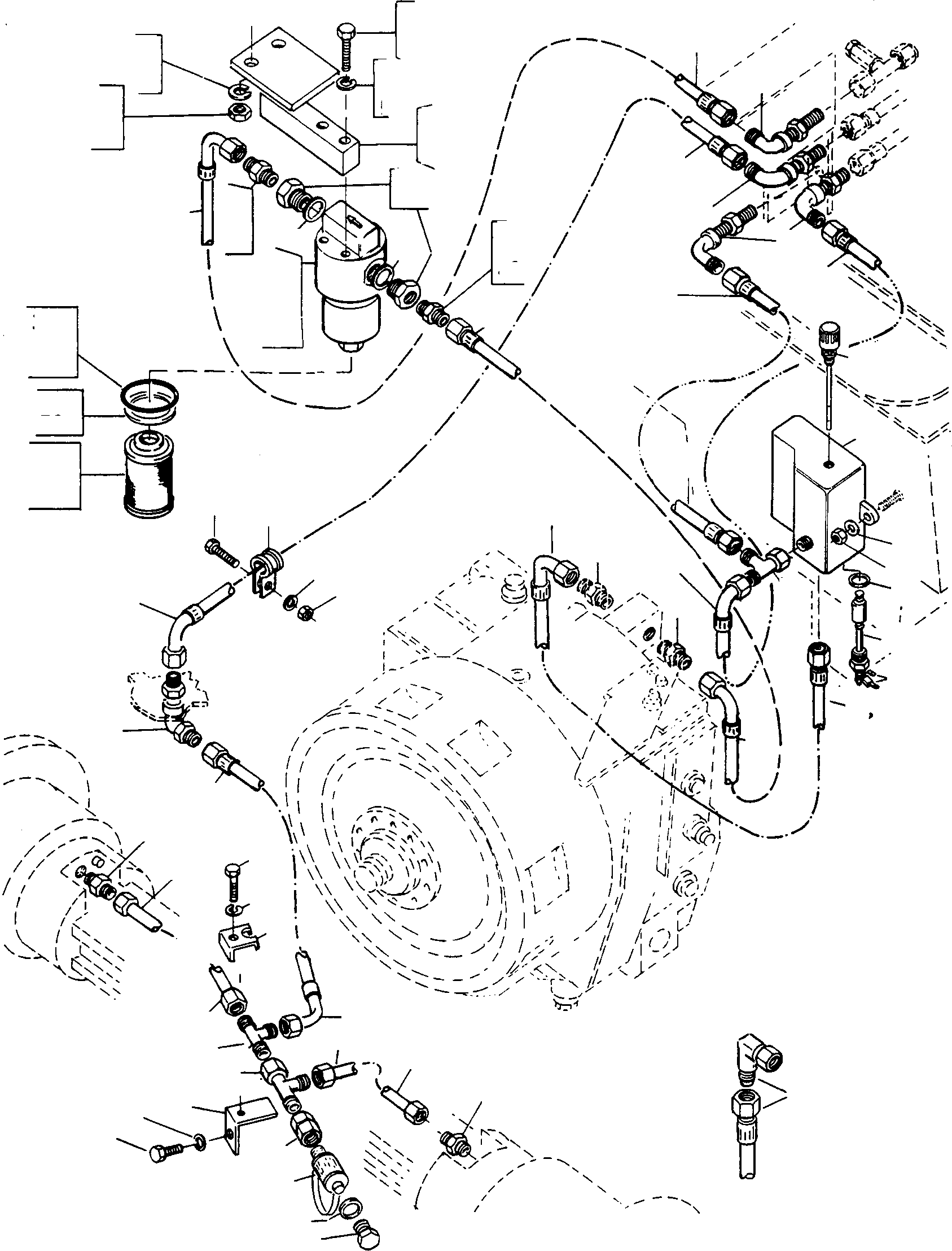 BRAKE LINE 4201051M91 KOMATSU