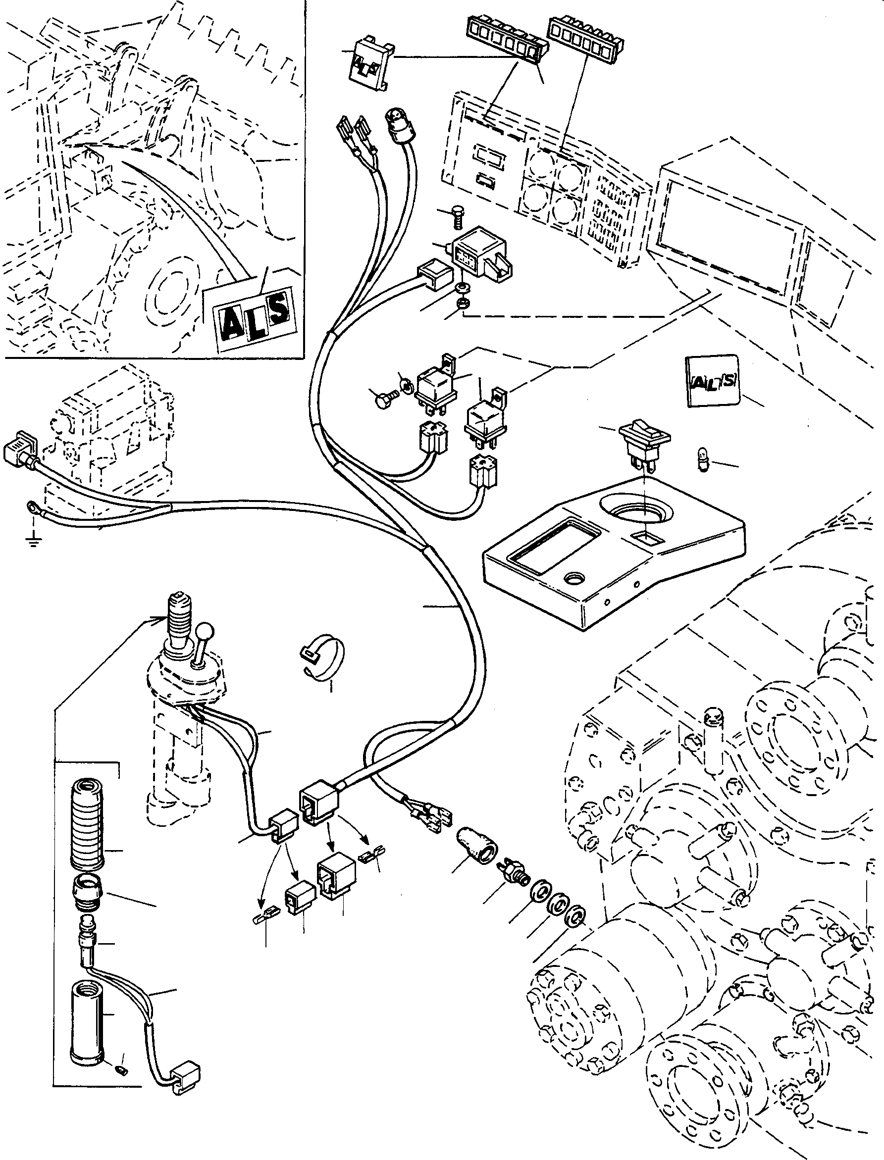 Жгут проводов 4202586M91 KOMATSU