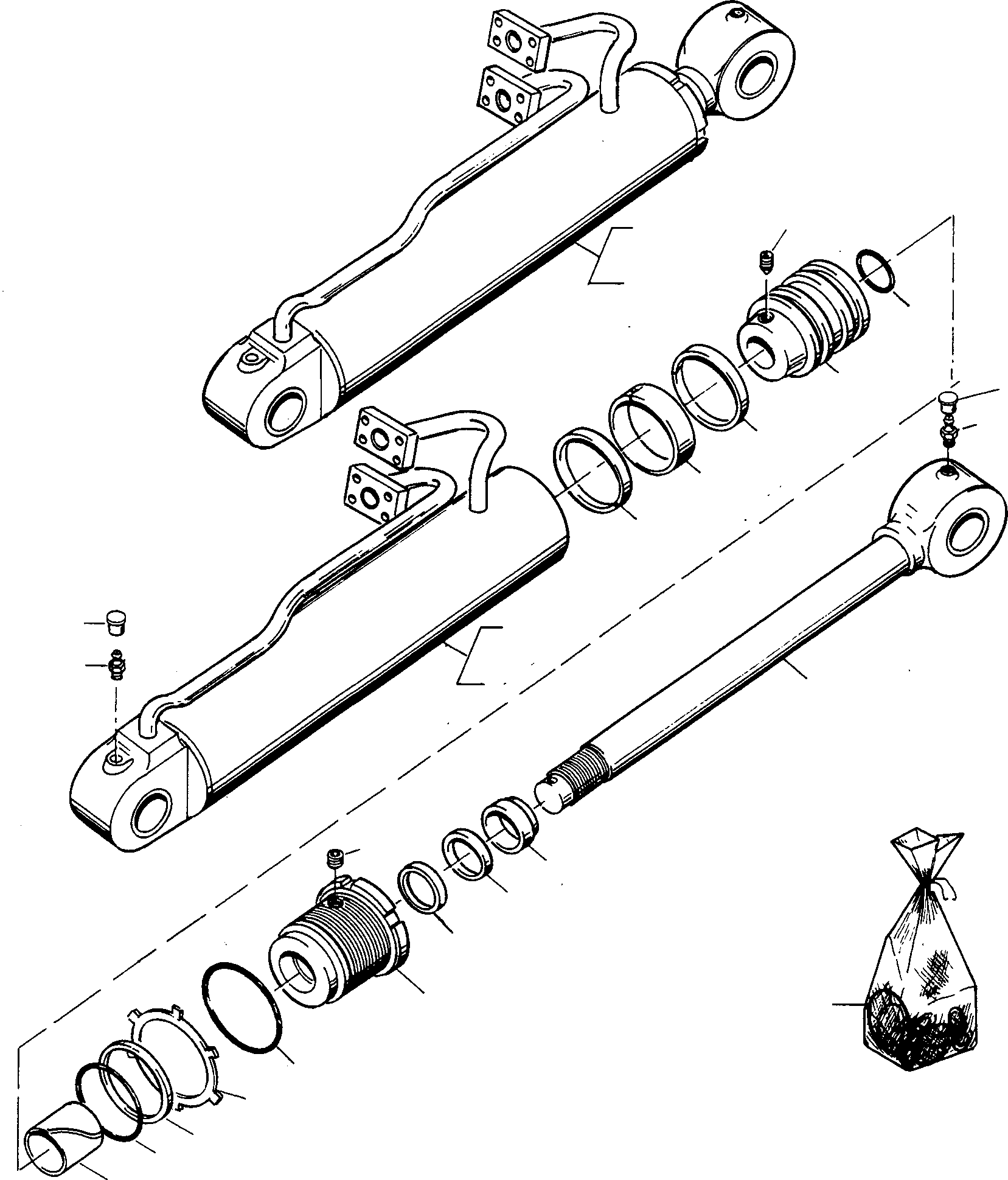 CYLINDER HOUSING 3235592M91 KOMATSU