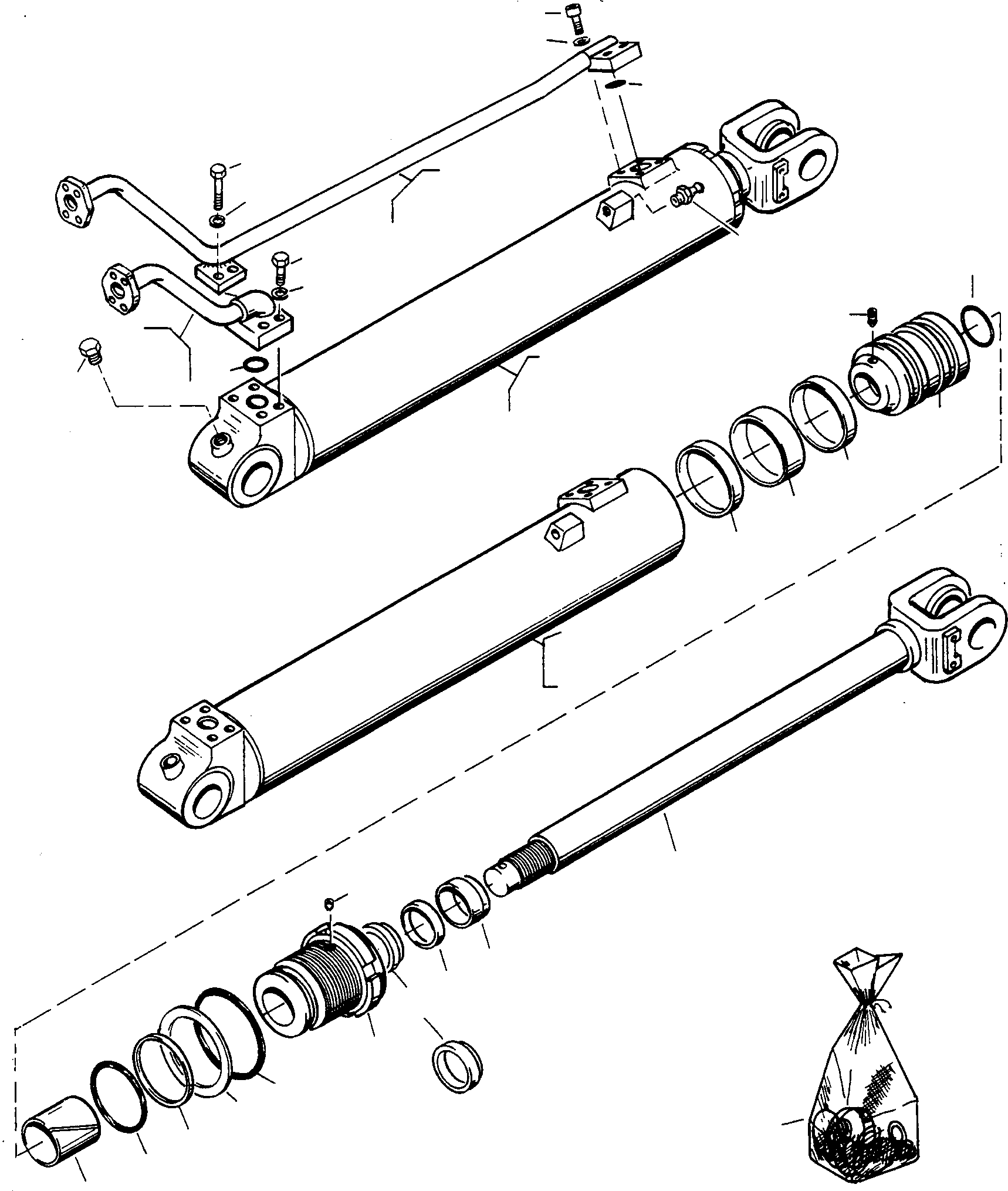 CYLINDER HOUSING 3235589M91 KOMATSU
