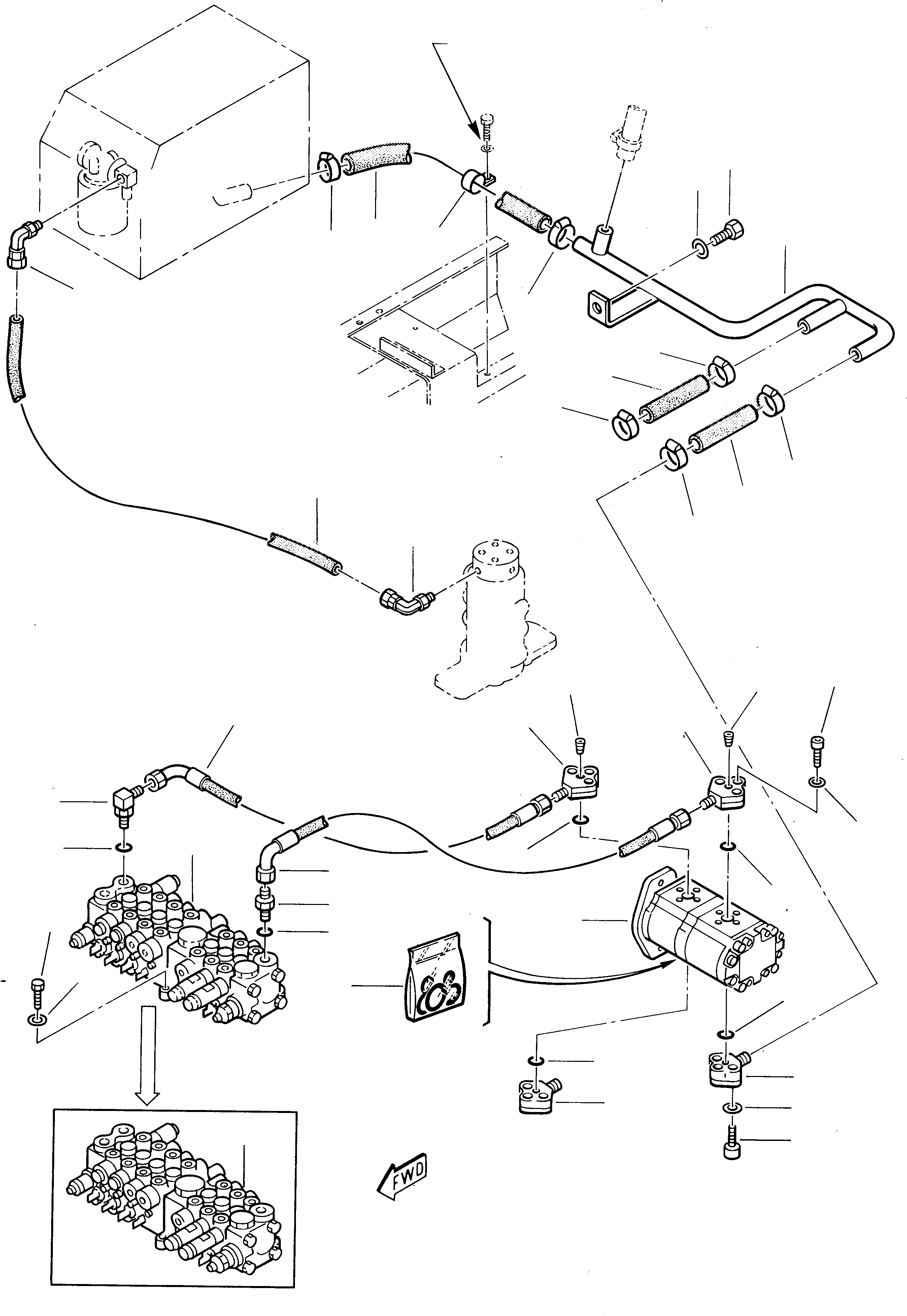 CONTROL VALVE, ASSY. (890000003) KOMATSU