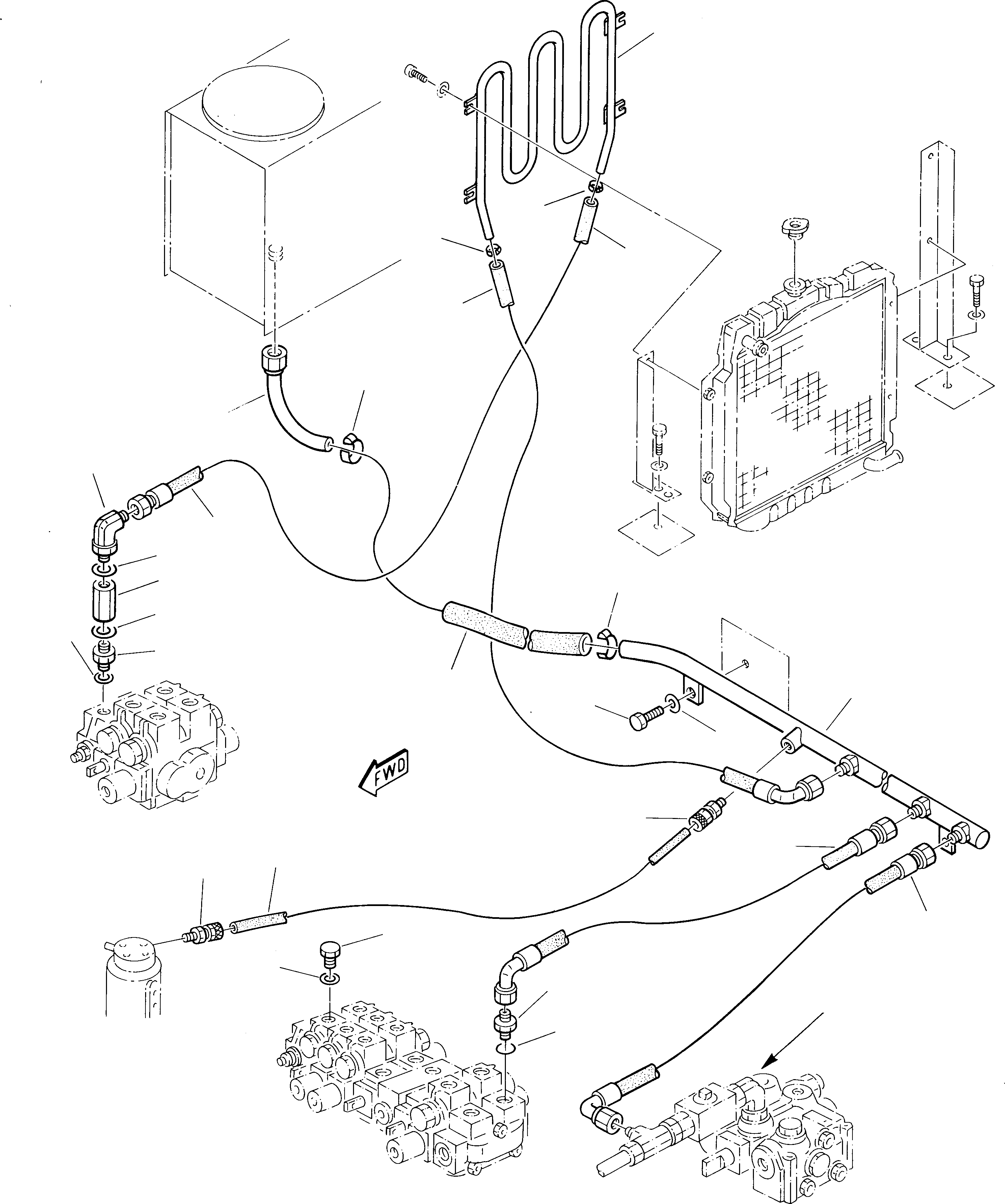 Шланг 852951219 KOMATSU