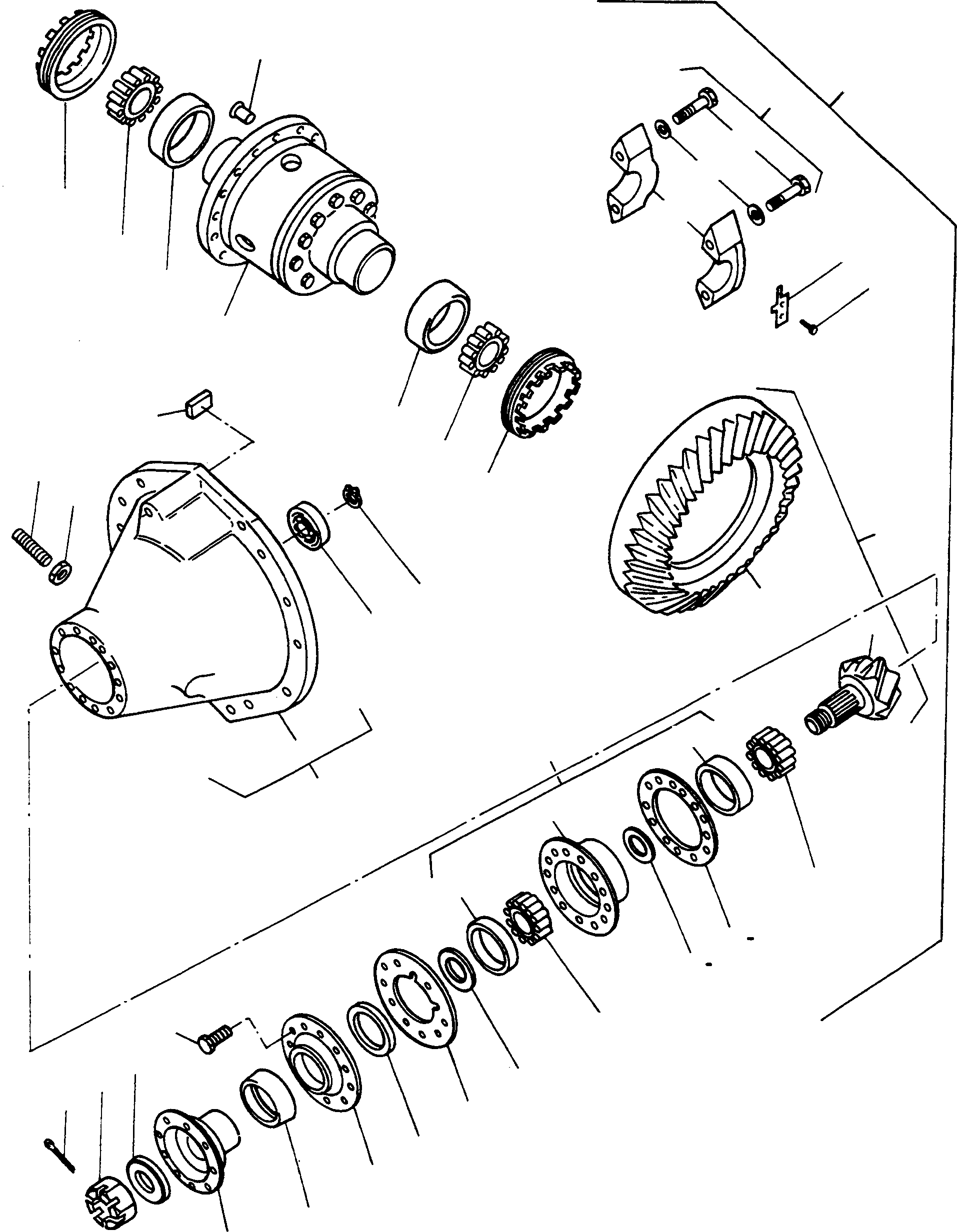 BEVEL GEAR 2948338M91 KOMATSU
