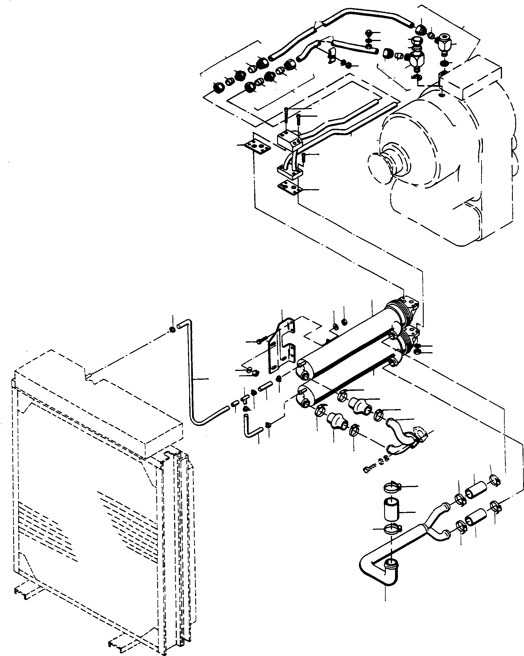 Фланец 3073971M91 KOMATSU