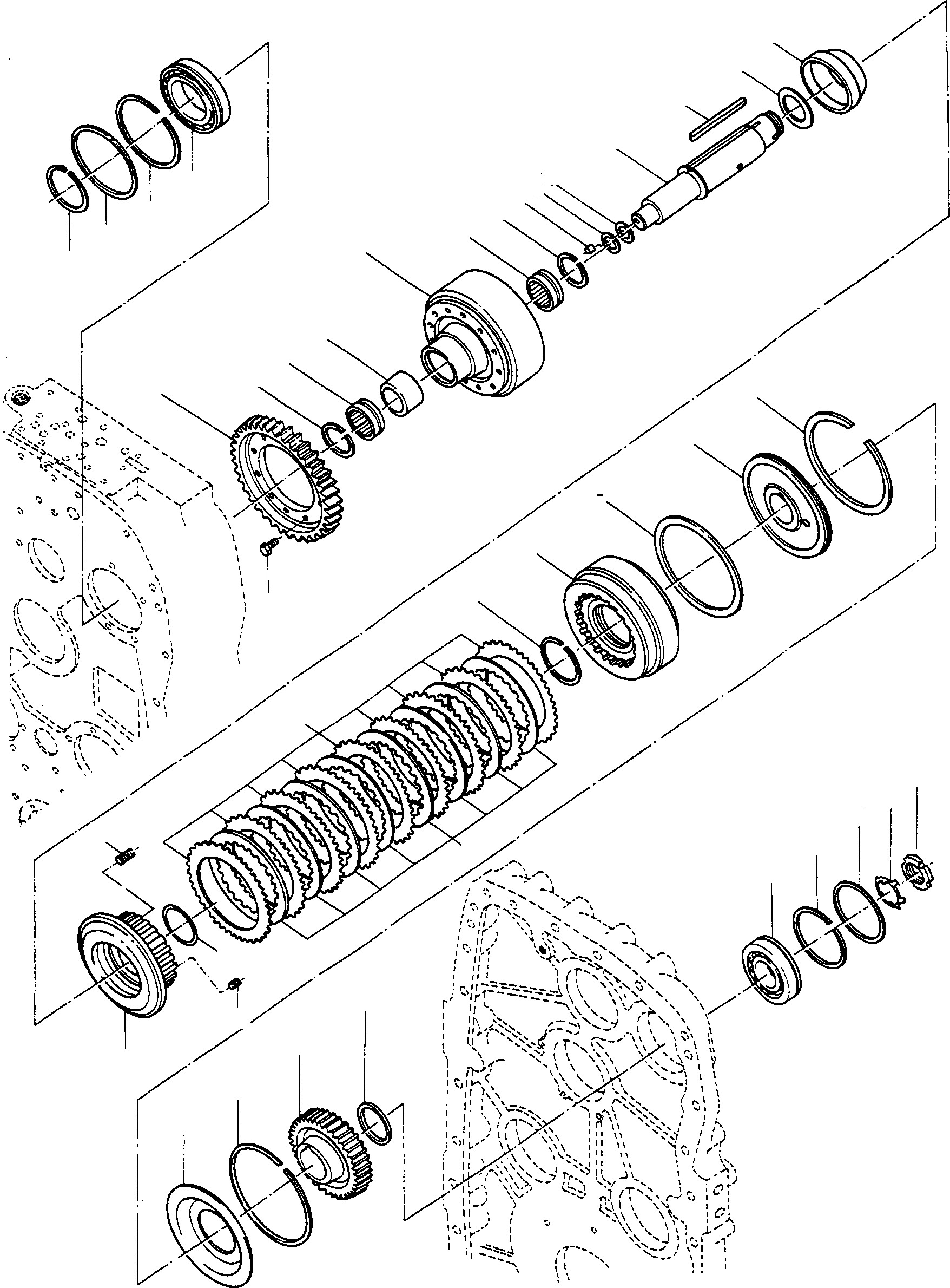 KEY PARALLEL 2948827M1 KOMATSU