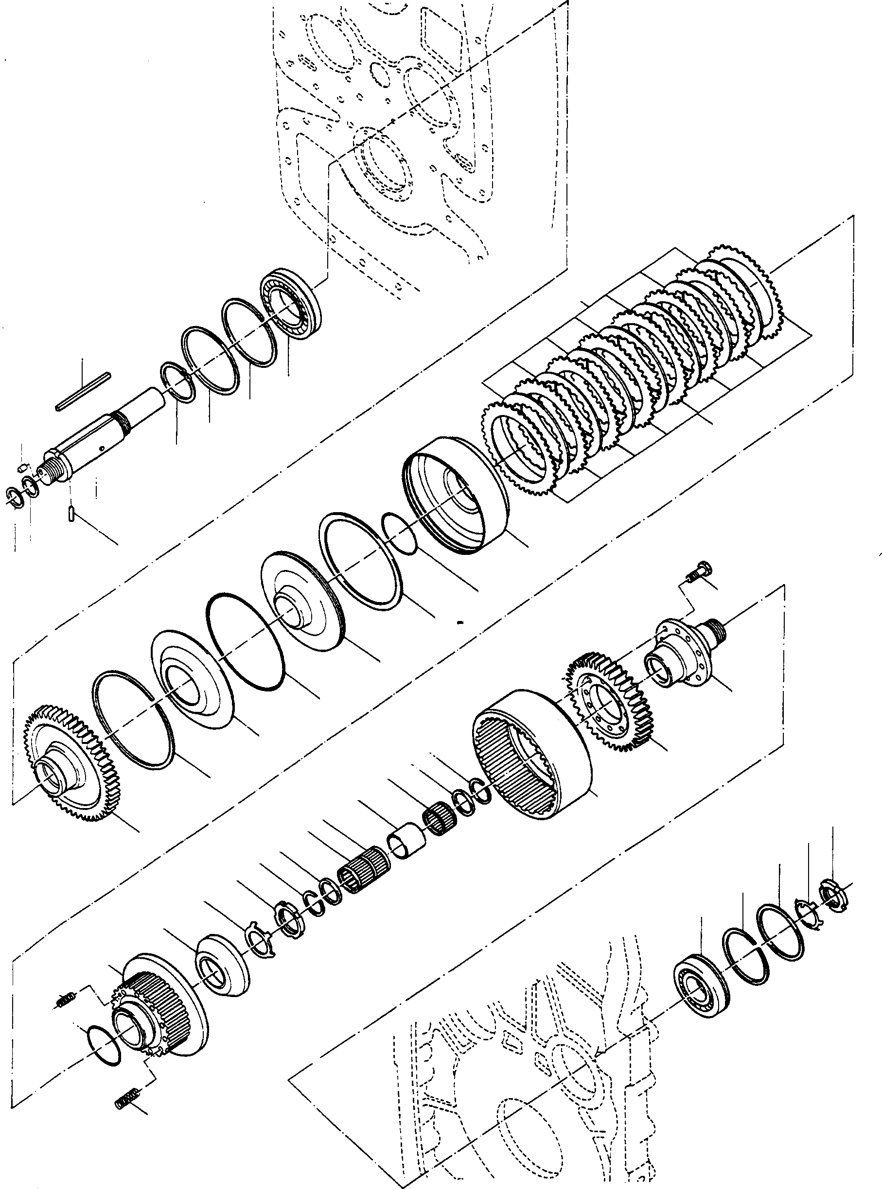 COUNTERSHAFT 2948835M1 KOMATSU