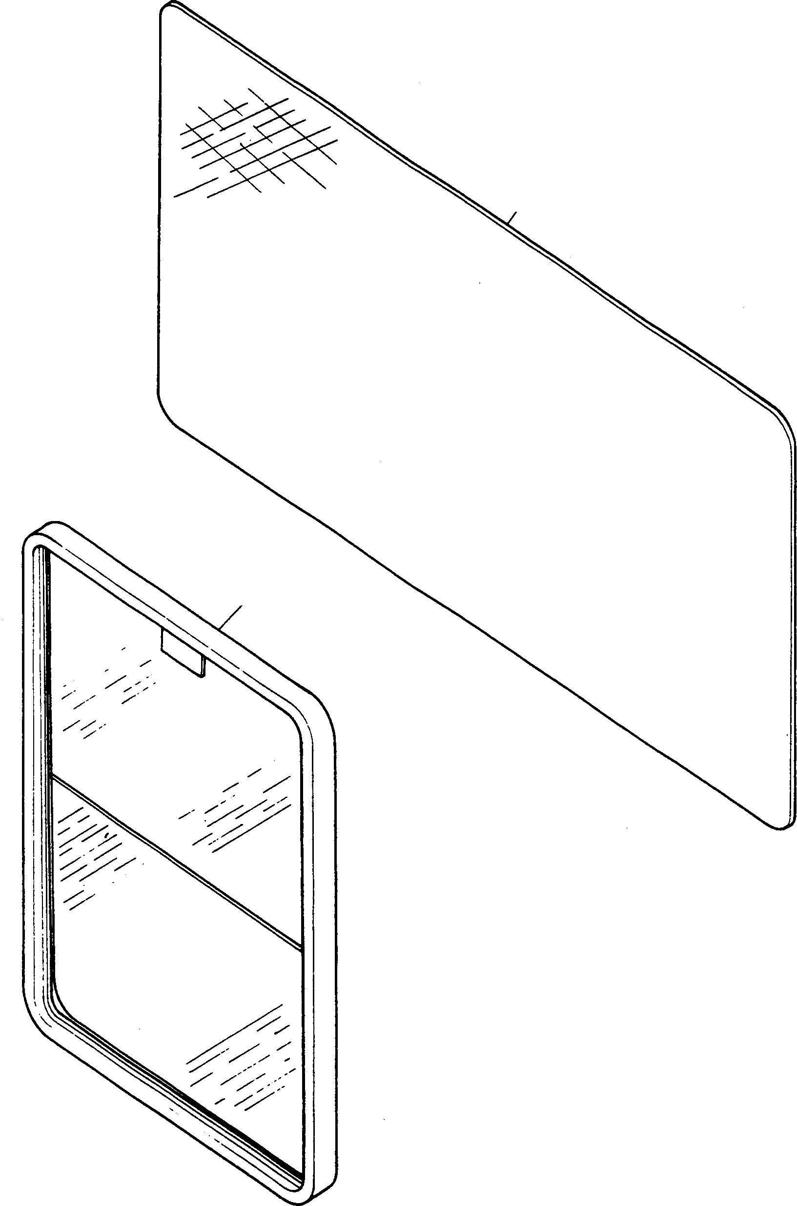SLIDING WINDOW 2976382M91 KOMATSU