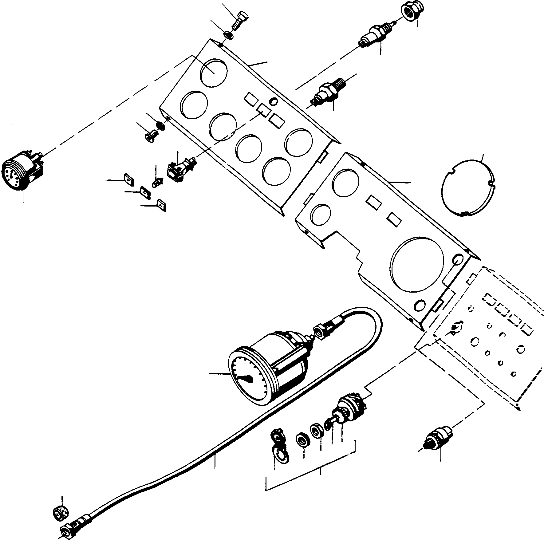 AMMETER 2974366M91 KOMATSU