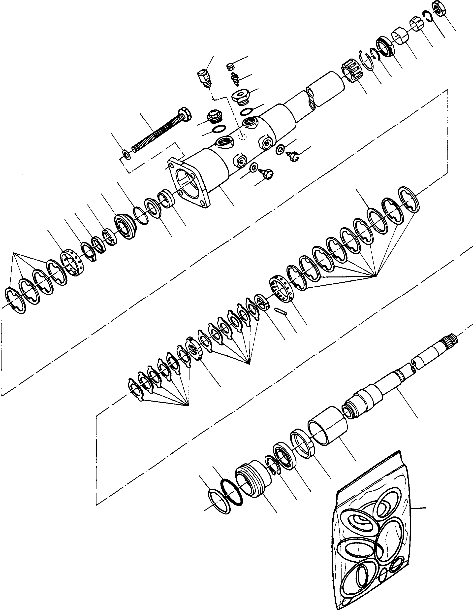 Кольцо 2962483M1 KOMATSU