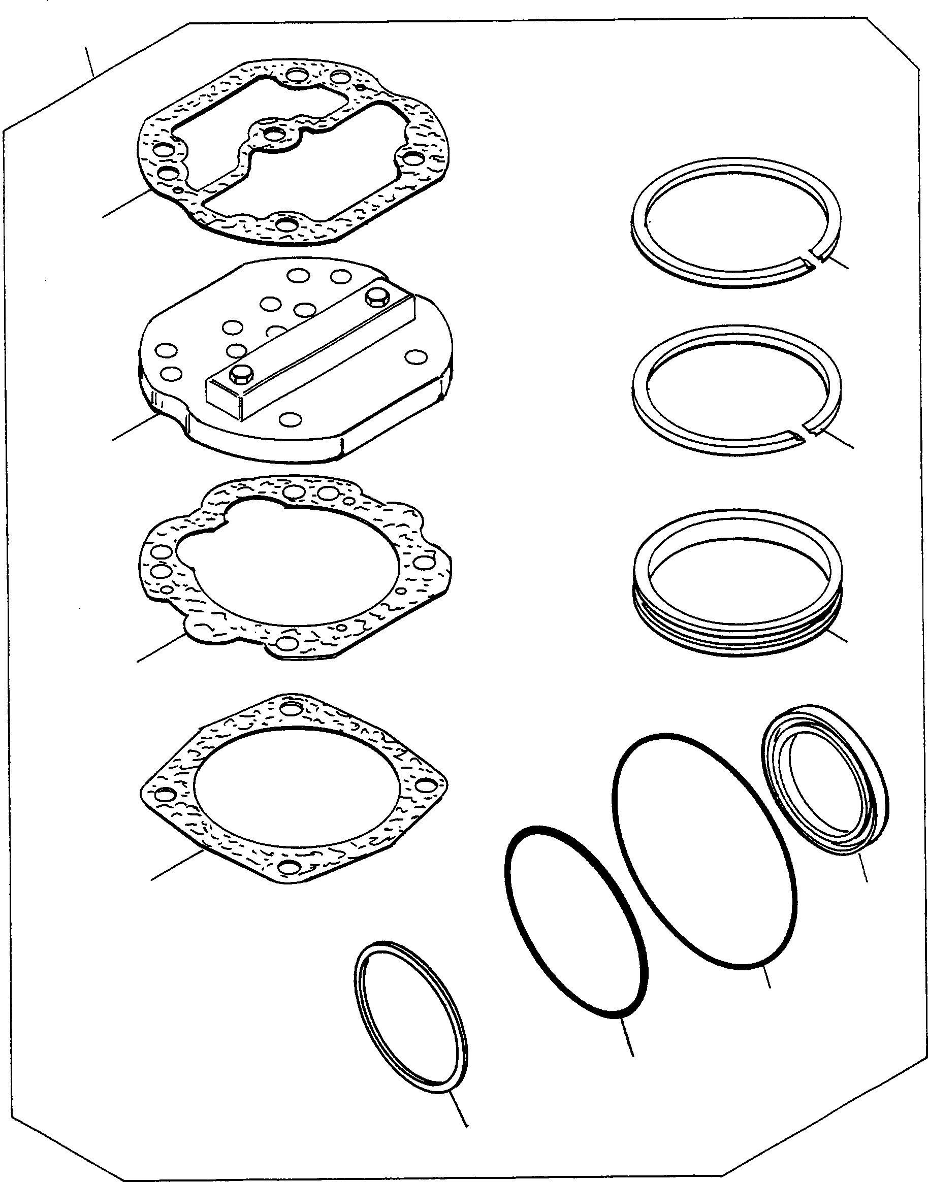 REPAIR KIT 3236129M91 KOMATSU
