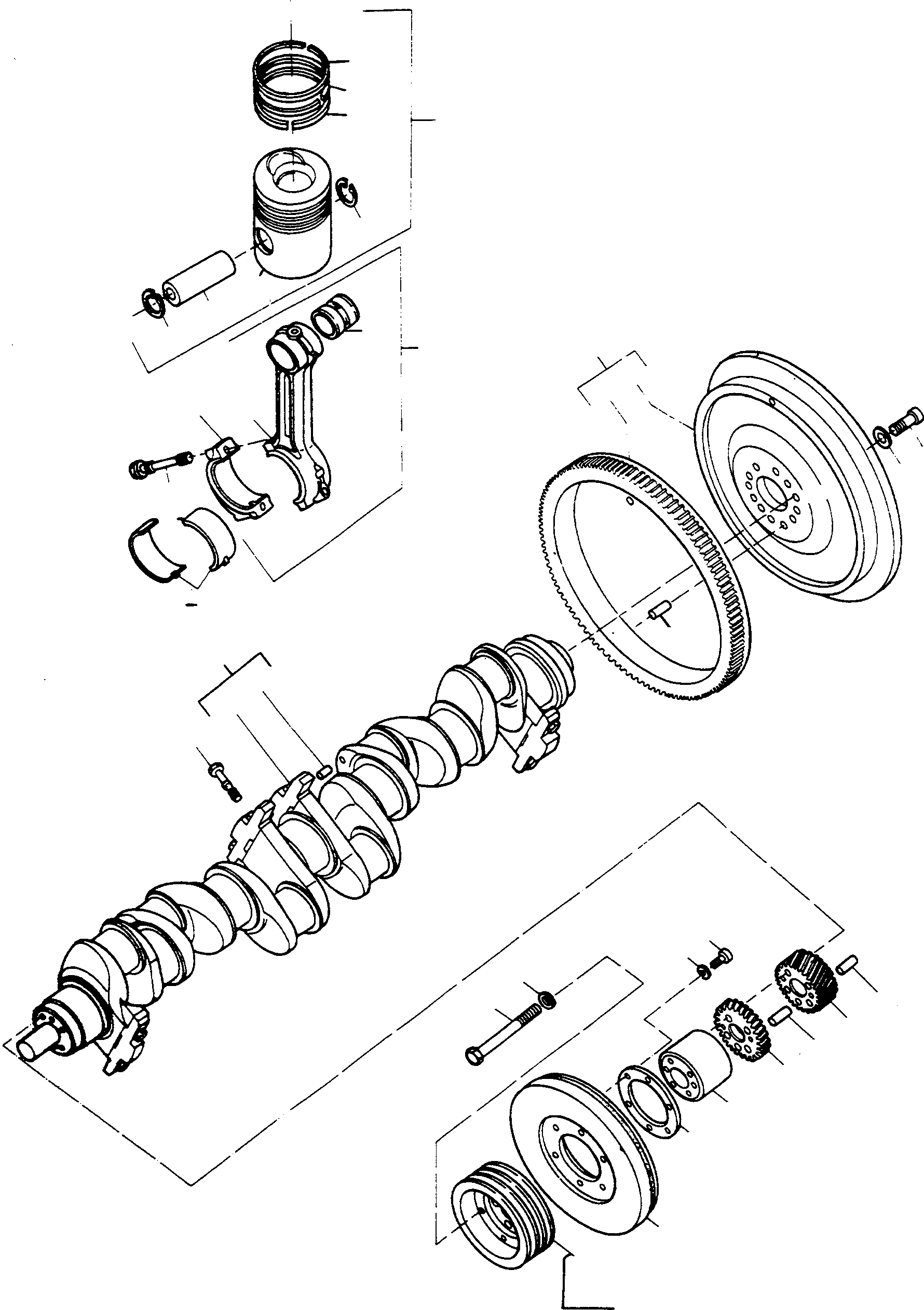 Шкив 2987743M1 KOMATSU