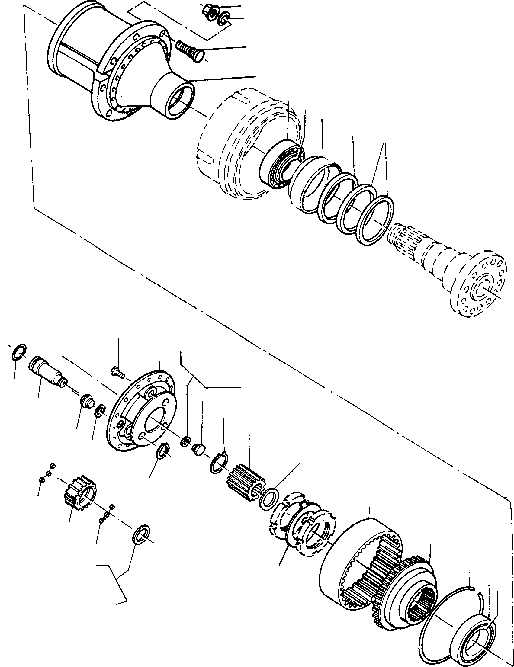 Ступица 3236032M1 KOMATSU